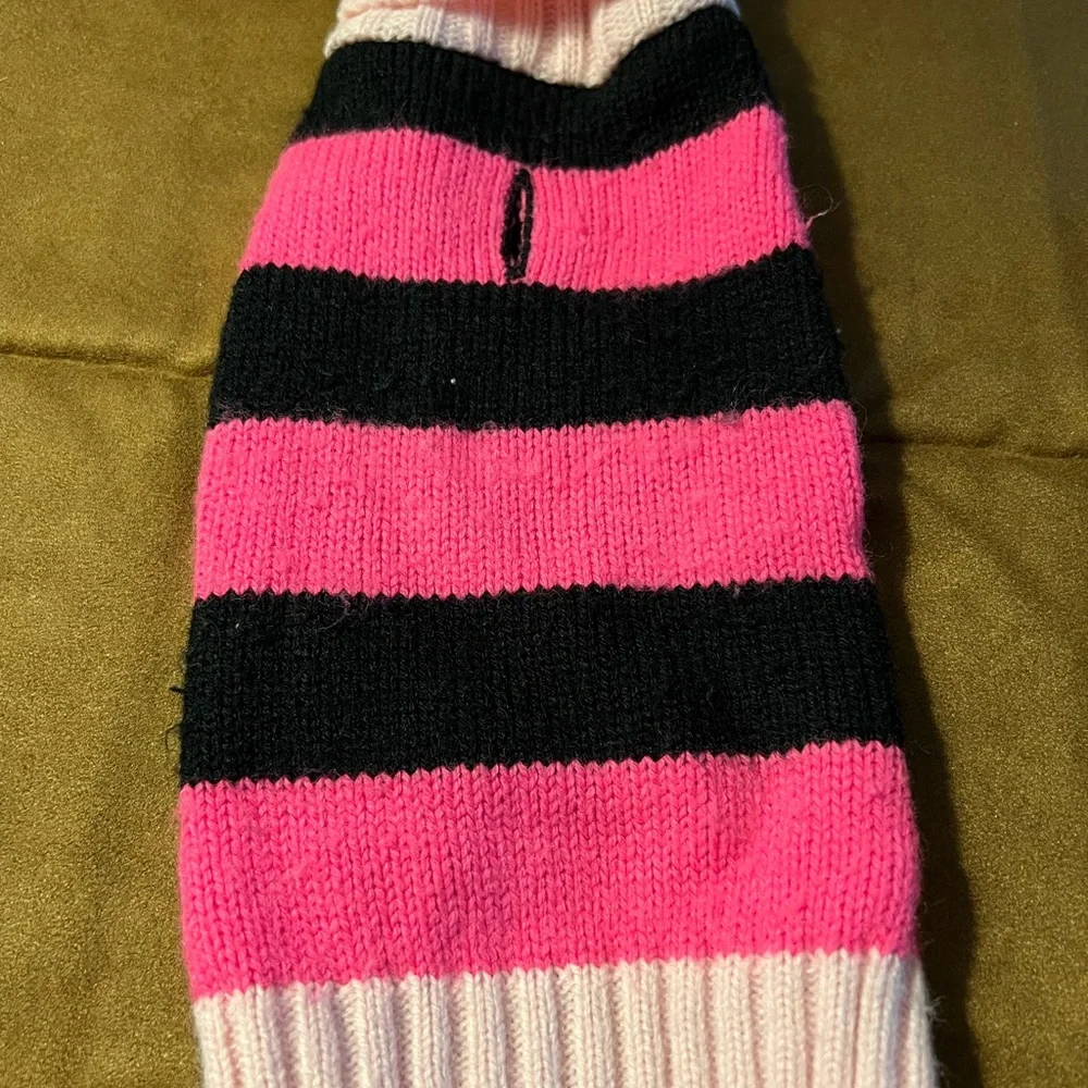 Red Heart-Pattern dog Sweaters and sleepers